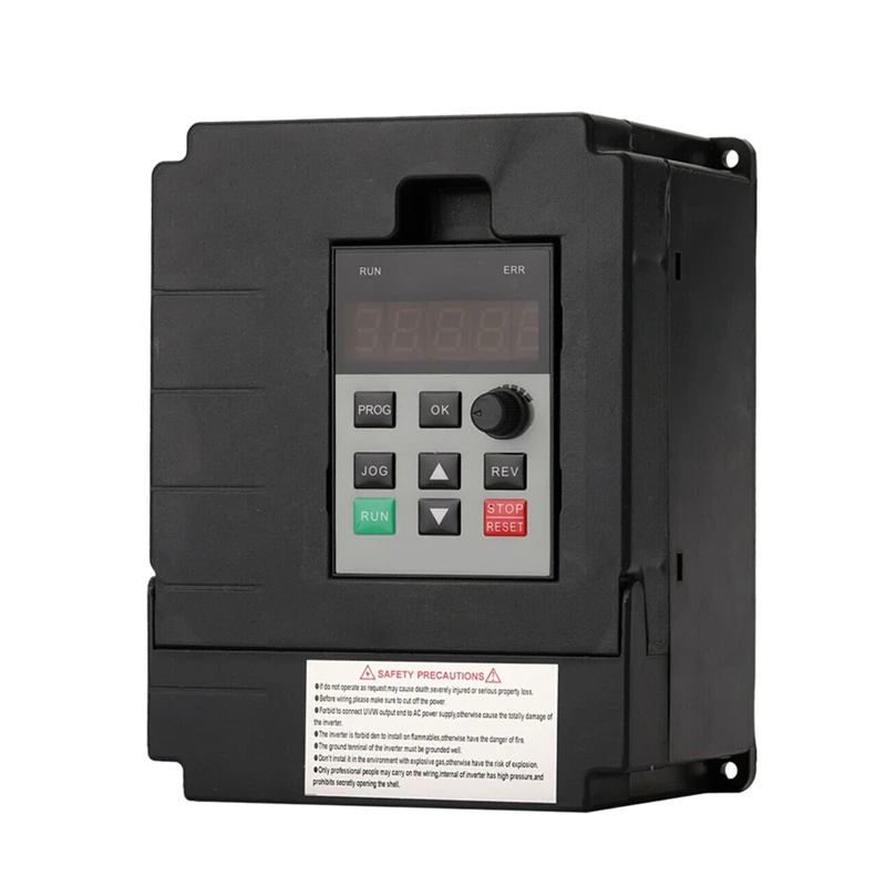 2.2KW 220V Variable Frequency Drive Inverter Single to 3 Phase CNC VFD Universal
2.2KW 220V Variable Frequency Drive Inverter Single to 3 Phase CNC VFD Universal