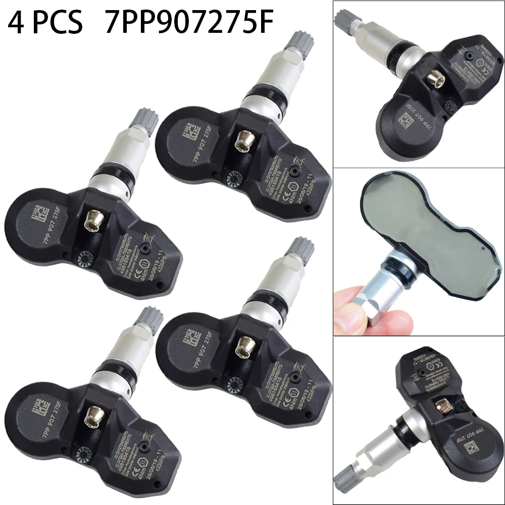 4Pcs TPMS 7PP-907-275F 7PP907275F 433MHZ Tire Pressure Monitor System Sensor For Audi A6 A8 Q7 R8 S8 For Volkswagen TPMS Sensor
4Pcs TPMS 7PP-907-275F 7PP907275F 433MHZ Tire Pressure Monitor System Sensor For Audi A6 A8 Q7 R8 S8 For Volkswagen TPMS Sensor