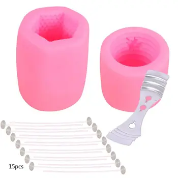 2Pc Bee Honeycomb Candle Mold 3d Beehive Silicone Mold Kit Beeswax Candle Soap DIY for Candle Making 
2Pc Bee Honeycomb Candle Mold 3d Beehive Silicone Mold Kit Beeswax Candle Soap DIY for Candle Making
