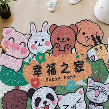 Cartoon Rabbit Tulip Home Doormat Bedroom Bath Entrance Door Mat Freely Cutting Custom Size Living Room Carpet PVC Non-slip Mat
Cartoon Rabbit Tulip Home Doormat Bedroom Bath Entrance Door Mat Freely Cutting Custom Size Living Room Carpet PVC Non-slip Mat