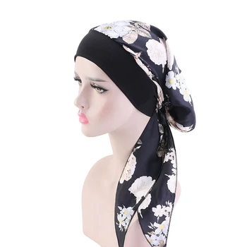 Women Hair Styling Cap Chemo Muslim Hijab Flower Print Hat Turban Cap Cover Head Scarf Wrap Pre-Tied Headwear Hair Styling Tool
Women Hair Styling Cap Chemo Muslim Hijab Flower Print Hat Turban Cap Cover Head Scarf Wrap Pre-Tied Headwear Hair Styling Tool