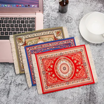 Persian Carpet Style Mouse Pad Personality Pattern Mouse Pad With Fring Retro Style Office Home Decoration Rubber Anti-slip Mat
Persian Carpet Style Mouse Pad Personality Pattern Mouse Pad With Fring Retro Style Office Home Decoration Rubber Anti-slip Mat