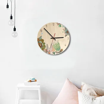 Log INS Wind Children's Bedroom Creative Mute Wall Clock Quiet Wall Watch Decor For Study Room kIDS Room HOT
Log INS Wind Children's Bedroom Creative Mute Wall Clock Quiet Wall Watch Decor For Study Room kIDS Room HOT