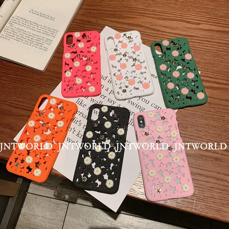 Heat Dissipation Hollow 3D Daisy Flower Case Fashion Phone Cover Shell For iPhone 6 6S 7 8 Plus X XS XSM
Heat Dissipation Hollow 3D Daisy Flower Case Fashion Phone Cover Shell For iPhone 6 6S 7 8 Plus X XS XSM