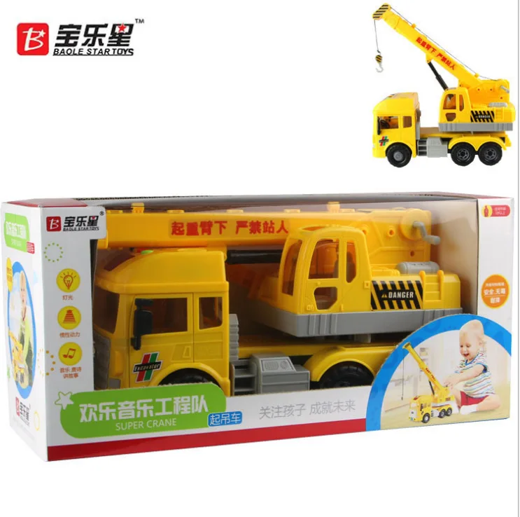 Rolf Star 6891 Crane Inertia Intelligent Lighting Music Story Play Crane Children Engineering Vehicle
Rolf Star 6891 Crane Inertia Intelligent Lighting Music Story Play Crane Children Engineering Vehicle