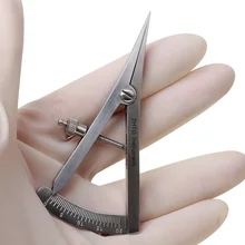 Titanium /Stainless steel 20mm Castroviejo Caliper Ophthalmic Surgical Instrument 
Titanium /Stainless steel 20mm Castroviejo Caliper Ophthalmic Surgical Instrument