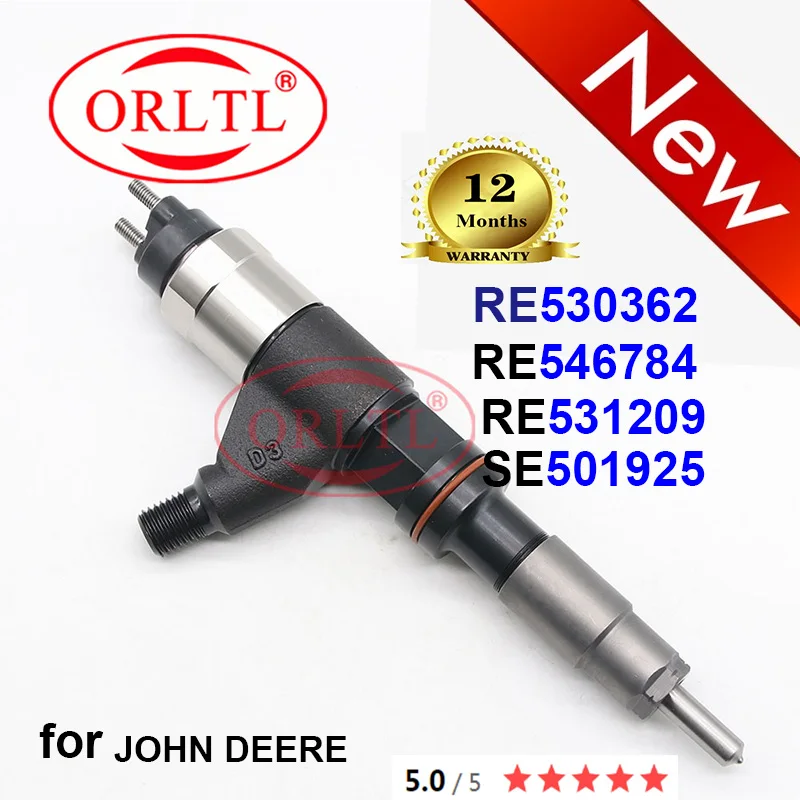 ORLTL RE530362 RE546784 Новый инжектор RE531209 SE501925 дизельный инжектор с общей топливной магистралью для JOHN DEERE 6830 06-11 4V-CR
ORLTL RE530362 RE546784 Новый инжектор RE531209 SE501925 дизельный инжектор с общей топливной магистралью для JOHN DEERE 6830 06-11 4V-CR