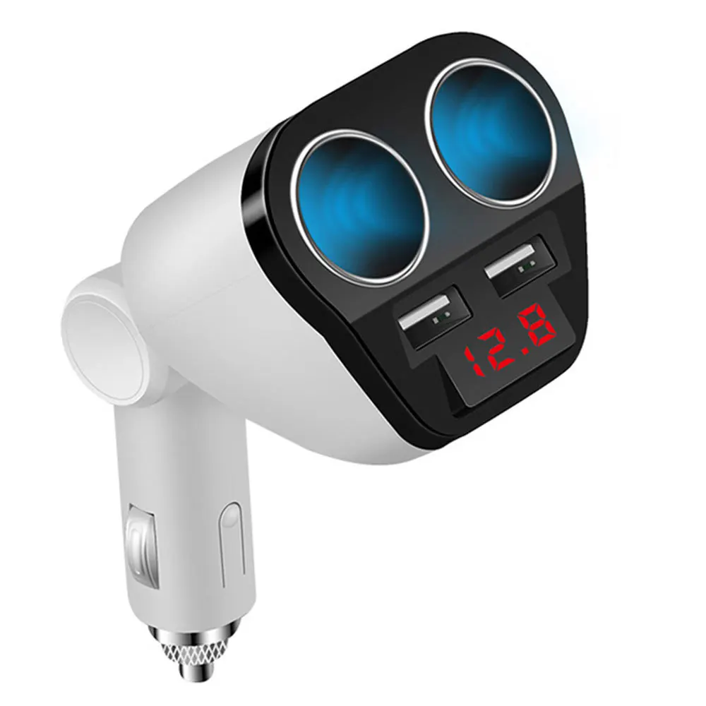 5V 1A/2.4A Car USB Plug Converter Dual USB Car Ignition Lighter Splitter Socket Adapter 120W LED Voltage Monitor Auto Se23
5V 1A/2.4A Car USB Plug Converter Dual USB Car Ignition Lighter Splitter Socket Adapter 120W LED Voltage Monitor Auto Se23