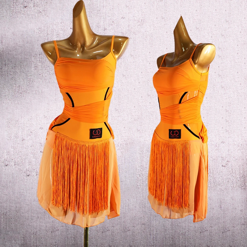 New Latin Dance Dress Black Fringe Dress Latin / Cha Cha / Rumba / Samba Performance Dance Clothing Latin Practice Dress DQS1572
New Latin Dance Dress Black Fringe Dress Latin / Cha Cha / Rumba / Samba Performance Dance Clothing Latin Practice Dress DQS1572