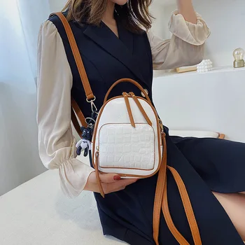 Backpack Women's New Style Crocodile Pattern Mini Backpack INS Multi-Purpose Shoulder Bag Street
Backpack Women's New Style Crocodile Pattern Mini Backpack INS Multi-Purpose Shoulder Bag Street