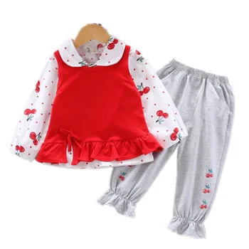 Spring Autumn Children Clothes Suit Baby Girls Solid Vest Printed Shirt Pants 3Pcs/sets Toddler Fashion Clothing Kids Tracksuits
Spring Autumn Children Clothes Suit Baby Girls Solid Vest Printed Shirt Pants 3Pcs/sets Toddler Fashion Clothing Kids Tracksuits