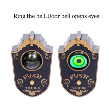 Halloween Decorations Animated Eyeball One-Eyed Doorbell Push with Spooky Sounds Glowing Eyeballs Doorbell @LS
Halloween Decorations Animated Eyeball One-Eyed Doorbell Push with Spooky Sounds Glowing Eyeballs Doorbell @LS