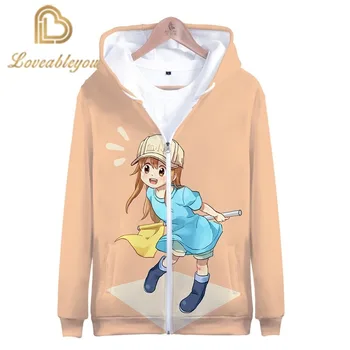 New 3D Anime Japan Cells At Work Hoodie Zipper Cartoon Joker Design Cells At Work 3D Full Printed Children and Adults Coats
New 3D Anime Japan Cells At Work Hoodie Zipper Cartoon Joker Design Cells At Work 3D Full Printed Children and Adults Coats