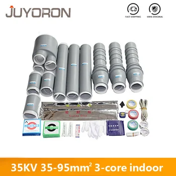 35kv 35-95mm 3-core indoor High Voltage Cable Shrink Terminal Cold Shrinkable Joint Kit Power Silicone Rubber Cable Accessory
35kv 35-95mm 3-core indoor High Voltage Cable Shrink Terminal Cold Shrinkable Joint Kit Power Silicone Rubber Cable Accessory