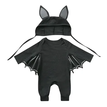 Children's Halloween Bat Jumpsuit Toddler Newborn Baby Boys Girls Halloween Cosplay Costume Romper Cartoon Hat Outfits HOOLER
Children's Halloween Bat Jumpsuit Toddler Newborn Baby Boys Girls Halloween Cosplay Costume Romper Cartoon Hat Outfits HOOLER