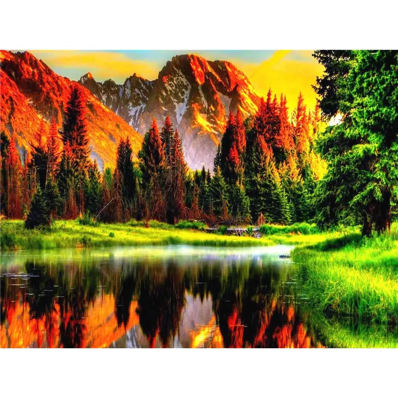 GATYZTORY DIY Coloring By Numbers Mountain Handpainted Gift Unframe Oil Painting By Numbers Landscape Home Decoration 50x40cm
GATYZTORY DIY Coloring By Numbers Mountain Handpainted Gift Unframe Oil Painting By Numbers Landscape Home Decoration 50x40cm