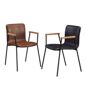Nordic Modern Simple Back Home Dining Chair Coffee Designer Leisure Armrest Iron Art Loft Office Stool
Nordic Modern Simple Back Home Dining Chair Coffee Designer Leisure Armrest Iron Art Loft Office Stool
