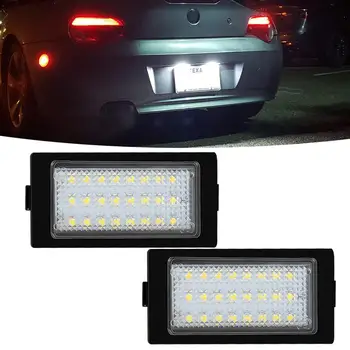M&C 2PCS Error Free 24 LED Car License Plate Light For BMW E39 E60 E70 E71 x5 X6 E60 M5 E90 E92 E93 M3 Low Power Car Accessories
M&C 2PCS Error Free 24 LED Car License Plate Light For BMW E39 E60 E70 E71 x5 X6 E60 M5 E90 E92 E93 M3 Low Power Car Accessories
