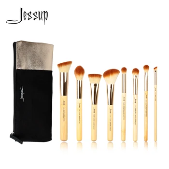 Jessup Brushes 8pcs Beauty Bamboo Professional Makeup Brushes Set Cosmetics Bags T139 & CB001
Jessup Brushes 8pcs Beauty Bamboo Professional Makeup Brushes Set Cosmetics Bags T139 & CB001