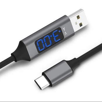 Type-C ligent Digital Display Data Line LCD Sn Voltage and Current ligent Display Fast Charge Line
Type-C ligent Digital Display Data Line LCD Sn Voltage and Current ligent Display Fast Charge Line