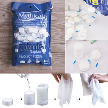 100pc/lot Magic Tissue Disposable Mini Portable Hand Face Cleaner Care Cotton Compressed Towel For Outdoor Travel
100pc/lot Magic Tissue Disposable Mini Portable Hand Face Cleaner Care Cotton Compressed Towel For Outdoor Travel