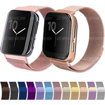 Milanese Magnetic Strap Wristband for Oppo Watch Strap Stainless Steel Mesh Belt Bracelet Watch Band for Oppo Smart Heart Rate 
Milanese Magnetic Strap Wristband for Oppo Watch Strap Stainless Steel Mesh Belt Bracelet Watch Band for Oppo Smart Heart Rate