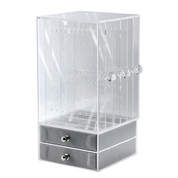 New Acrylic Jewelry Organizer Box for Necklace Display Storage Case Earrings Bracelet Hanger Decoration Girls Gift Women Makeup
New Acrylic Jewelry Organizer Box for Necklace Display Storage Case Earrings Bracelet Hanger Decoration Girls Gift Women Makeup