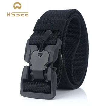 HSSEE 2019 new tactical belt magnetic buckle quality nylon outdoor sport belt adjustable length military belt sports accessoriea 
HSSEE 2019 new tactical belt magnetic buckle quality nylon outdoor sport belt adjustable length military belt sports accessoriea