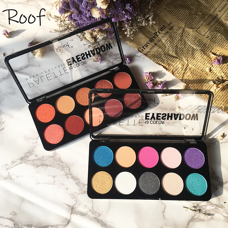 2019 Makeup Professional Shadow Long Lasting Matte Eye Shadow 10 color Water-proof Bright Shimmer Shadow Palette Christmas Gift
2019 Makeup Professional Shadow Long Lasting Matte Eye Shadow 10 color Water-proof Bright Shimmer Shadow Palette Christmas Gift