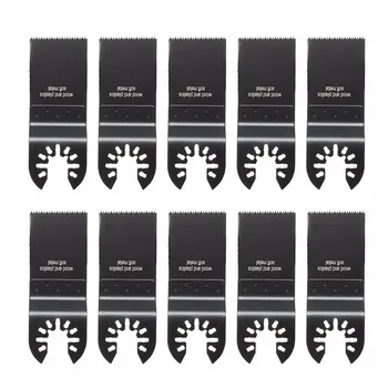 10pcs 34mm Multitool High Carbon Steel Blade Starlock One-pieces E-cut Multi Oscillating Tool
10pcs 34mm Multitool High Carbon Steel Blade Starlock One-pieces E-cut Multi Oscillating Tool