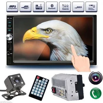 HD 7 inch touch screen car MP5 player 7012b + camera Multimedia Player Rear View Camera 2020 Car Radio Dash MP5
HD 7 inch touch screen car MP5 player 7012b + camera Multimedia Player Rear View Camera 2020 Car Radio Dash MP5
