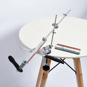 Behogar Knife Sharpener Manual Fix-angle 360 Degree Flip Knife Sharpening Grinding Tool 4PCS Grindstones for Kitchen Supplies
Behogar Knife Sharpener Manual Fix-angle 360 Degree Flip Knife Sharpening Grinding Tool 4PCS Grindstones for Kitchen Supplies