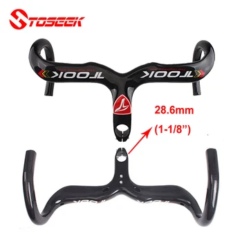 TOOK 28.6mm Full Carbon Handlebar Road Bike Bicycle Racing Drop Integrated Bar Stem Cycling Bent Bar Accessories 
TOOK 28.6mm Full Carbon Handlebar Road Bike Bicycle Racing Drop Integrated Bar Stem Cycling Bent Bar Accessories