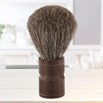 1pc Natural Wooden Handle Bristles Mustache Beards Brush Soft Boar Facial Care Hair Wet Shaving Brush for Men 
1pc Natural Wooden Handle Bristles Mustache Beards Brush Soft Boar Facial Care Hair Wet Shaving Brush for Men