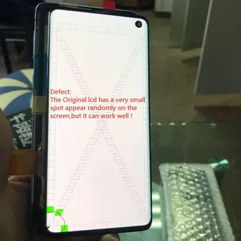 Original LCD For Samsung S10 G973 SM-G9730 G973F G973U G973F/DS 6.1" LCD Display+Touch Screen With a Small Dead pixels Digitizer
Original LCD For Samsung S10 G973 SM-G9730 G973F G973U G973F/DS 6.1" LCD Display+Touch Screen With a Small Dead pixels Digitizer