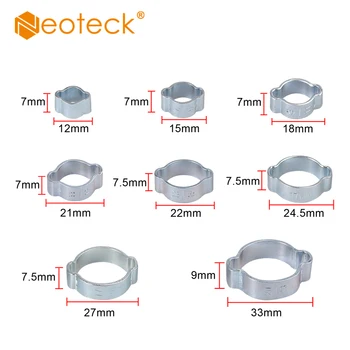Neoteck 140Pcs 5-23mm Worm Drive Fuel Water Hose Pipe Clamps Clips Hose Fuel Clamps Kit Double Ears Clamp For Agriculture
Neoteck 140Pcs 5-23mm Worm Drive Fuel Water Hose Pipe Clamps Clips Hose Fuel Clamps Kit Double Ears Clamp For Agriculture