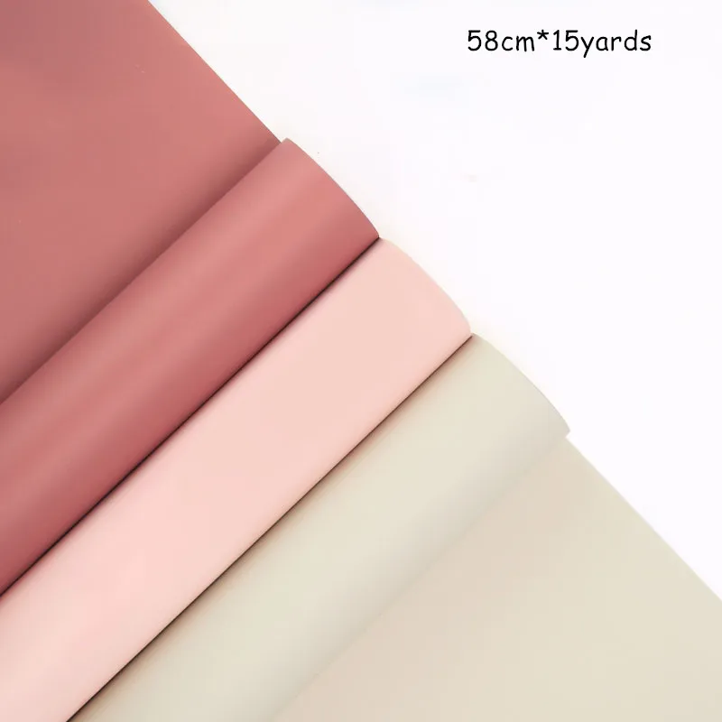 58cm*15yards/roll Original Flower Wrapping Paper Solid Color Matte Gift Floral Packaging Material
58cm*15yards/roll Original Flower Wrapping Paper Solid Color Matte Gift Floral Packaging Material
