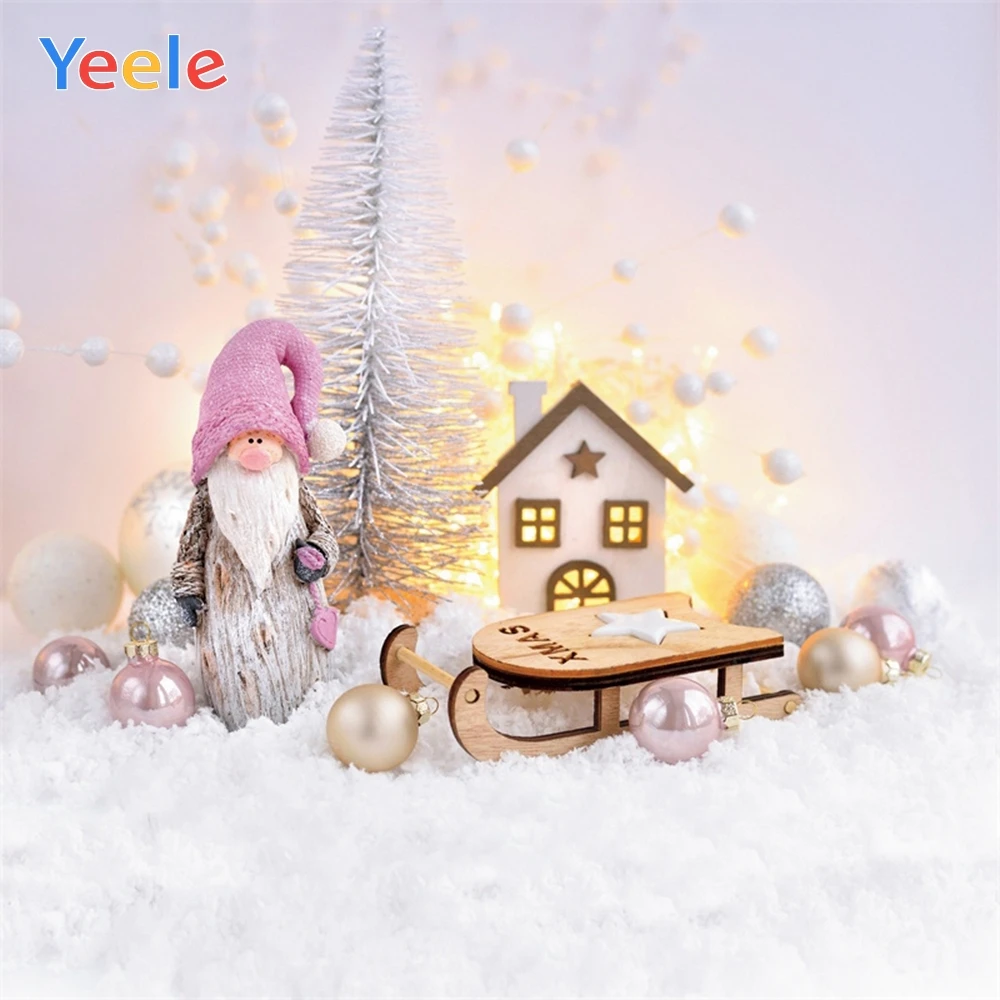 Christmas Backdrop Winter Snow Tree House Snowman Balls Baby Portrait Vinyl Photography Background For Photo Studio Photophone
Christmas Backdrop Winter Snow Tree House Snowman Balls Baby Portrait Vinyl Photography Background For Photo Studio Photophone