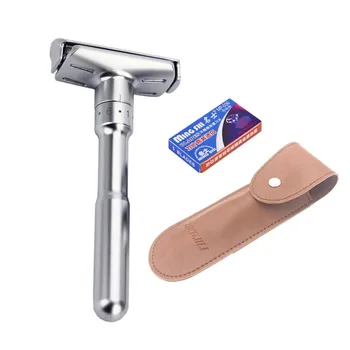 DDPGGL Men Classic Double Edge Adjustable Hair Removal Razor for Men Safety Razor Shave Smooth to Aggressive 1-6 Lime
DDPGGL Men Classic Double Edge Adjustable Hair Removal Razor for Men Safety Razor Shave Smooth to Aggressive 1-6 Lime