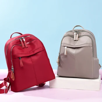 2020 Women Backpack Travel Casual Waterproof Women's Shoulder Bags Female Large Capacity Oxford Rucksack Black Red Purple Purse
2020 Women Backpack Travel Casual Waterproof Women's Shoulder Bags Female Large Capacity Oxford Rucksack Black Red Purple Purse