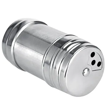 1Pc Spice Jar Rotating Cover Salt Sugar Bottle Multi-purpose Spice Pepper Shaker Seasoning Can Stainless Steel Kitchen Gadgets
1Pc Spice Jar Rotating Cover Salt Sugar Bottle Multi-purpose Spice Pepper Shaker Seasoning Can Stainless Steel Kitchen Gadgets