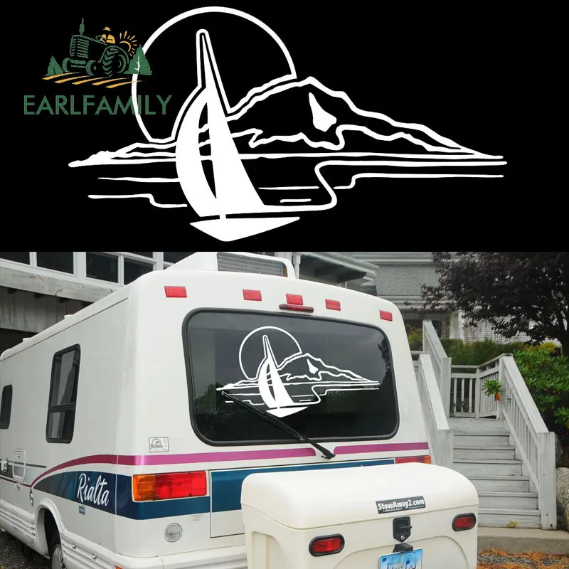 EARLFAMILY 103cm x 55cm Sunset Scenery Lake Mountain Boat Graphics Car Stickers Camper Graphics RV Truck Vinyl Kit Decals
EARLFAMILY 103cm x 55cm Sunset Scenery Lake Mountain Boat Graphics Car Stickers Camper Graphics RV Truck Vinyl Kit Decals