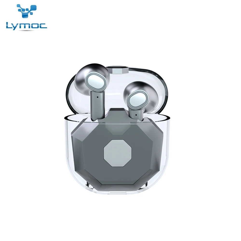 Прозрачные Bluetooth-наушники LYMOC беспроводные наушники TWS 5 0 с микрофоном гарнитура