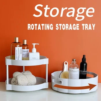 Kitchen Double layer 360 Rotating Spice Storage Rack Tray Shelf Cabinets Seasoning Bottle Cruet Holder Organizer
Kitchen Double layer 360 Rotating Spice Storage Rack Tray Shelf Cabinets Seasoning Bottle Cruet Holder Organizer