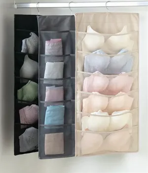 Folding Clothing Storage Bag Clear Hanging Bag Socks Bra Underwear Rack Hanger Storage Bags Organizer For Wardrobe
Folding Clothing Storage Bag Clear Hanging Bag Socks Bra Underwear Rack Hanger Storage Bags Organizer For Wardrobe