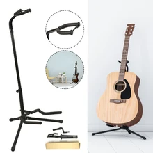 Folding Guitar Stand Metal Floor Guitar Bracket Tripod Holder Non-Slip Pad Adjustable for Bass Electric Acoustic Guitar Ukulele
Folding Guitar Stand Metal Floor Guitar Bracket Tripod Holder Non-Slip Pad Adjustable for Bass Electric Acoustic Guitar Ukulele