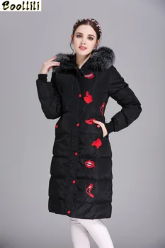 Boollili Chinese Style Down Jacket Woman Hooded Winter Long Coat Women Fox Fur Collar Parka Ladies Coats Chamarras De Mujer 
Boollili Chinese Style Down Jacket Woman Hooded Winter Long Coat Women Fox Fur Collar Parka Ladies Coats Chamarras De Mujer