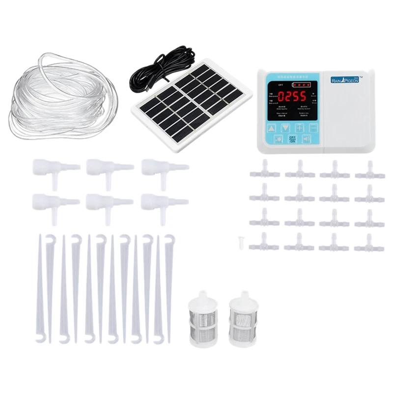 Adjustable Drip Irrigation Device Water Pump Timer System Solar Plant Intelligent Garden Automatic Watering Autoriego Energy Cha
Adjustable Drip Irrigation Device Water Pump Timer System Solar Plant Intelligent Garden Automatic Watering Autoriego Energy Cha