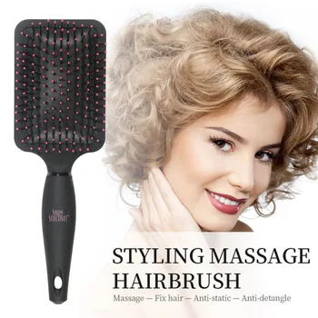 ABS Hair Brush Anti-static Massage Scalp Hairdressing Comb Styling Tools Hair Massage Comb
ABS Hair Brush Anti-static Massage Scalp Hairdressing Comb Styling Tools Hair Massage Comb