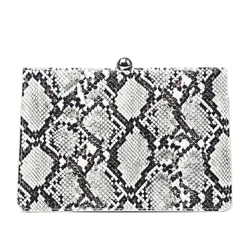 2020 New Arrival Lady Python Clip Closure Luxury Evening Handbag Fashion Women Snake Pattern Shoulder Bag
2020 New Arrival Lady Python Clip Closure Luxury Evening Handbag Fashion Women Snake Pattern Shoulder Bag